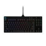 Logitech G PRO Mechanical Gaming Keyboard, Ultra Portable Tenkeyless Design, Detachable Micro USB Cable, 16.8 Million Color LIGHTSYNC RGB Backlit Keys,Black