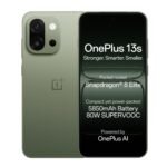 OnePlus 13s | Snapdragon® 8 Elite | Smarter with OnePlus AI | Lifetime Display Warranty | 12GB+256GB | Green Silk