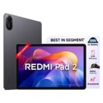 Redmi Pad 2 Wi-Fi, Active Pen Support, 27.94cm(11″) Model, 2.5K Sharp & Clear Display, 8GB, 128GB, All Day & More 9000mAh Battery, AI-Enabled, Dolby Atmos, HyperOS 2, Graphite Grey