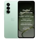 OnePlus Nord CE6 Lite | 6GB+128GB | Vivid Mint | Segment’s Fastest Dimensity 7400 Apex Processor | 7000mAh Battery | Segment’s Highest 144Hz Refresh Rate | 50MP Main Camera, 4K Video Recording