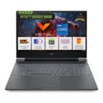 HP Smartchoice Victus, 13th Gen Intel Core i7-13620H, 8GB RTX 5050, 24GB DDR5(Upgradeable) 1TB SSD, 144Hz, 15.6”/39.6cm, Win11, Office24, Mica Silver, 2.3kg, fa2309, Xbox Gamepass*, RGB Gaming Laptop