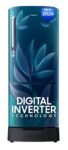 Samsung 183 L, 4 Star, Digital Inverter, Direct-Cool Single Door Refrigerator (RR20H28249U/NL, Paradise Bloom Blue, Base Stand Drawer, Single Touch Defrost, 2026 Model)