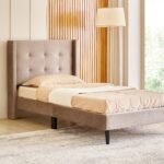 Home Centre | Helios Bravo Betty Single Bed | Engineered Wood | Brown | 1 Year Warranty