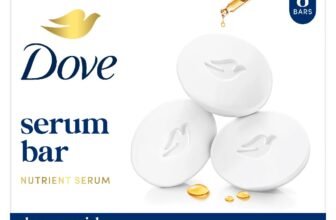 Dove Serum Bar | with Nutrient Serum | Deep Nourish | 1000g (125g x 8)