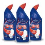 Shatras Toilet Cleaner Extra Thick Formula | Removes Tough Stains, Rust & Hard Water Deposits | Helps Kill 99.9% of Germs for a Hygienic Toilet | Pack of 3