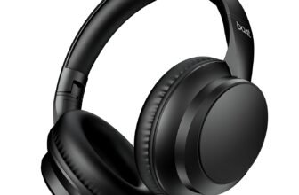 Boat Rockerz 371, 40mm Drivers, 50hrs Battery, 60ms Low Latency, ENx Tech, BT v5.4, Foldable Cups, Voice Assistant, Bluetooth Headphones, Wireless Headphone with Mic (Black Sabre)
