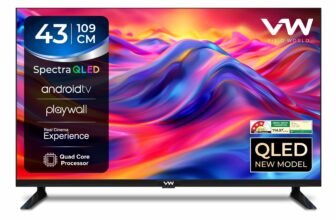 Visio World VW 109 cm (43 Inches) SmartChoice Spectra Series Full HD Smart QLED Android TV VW43AQ3